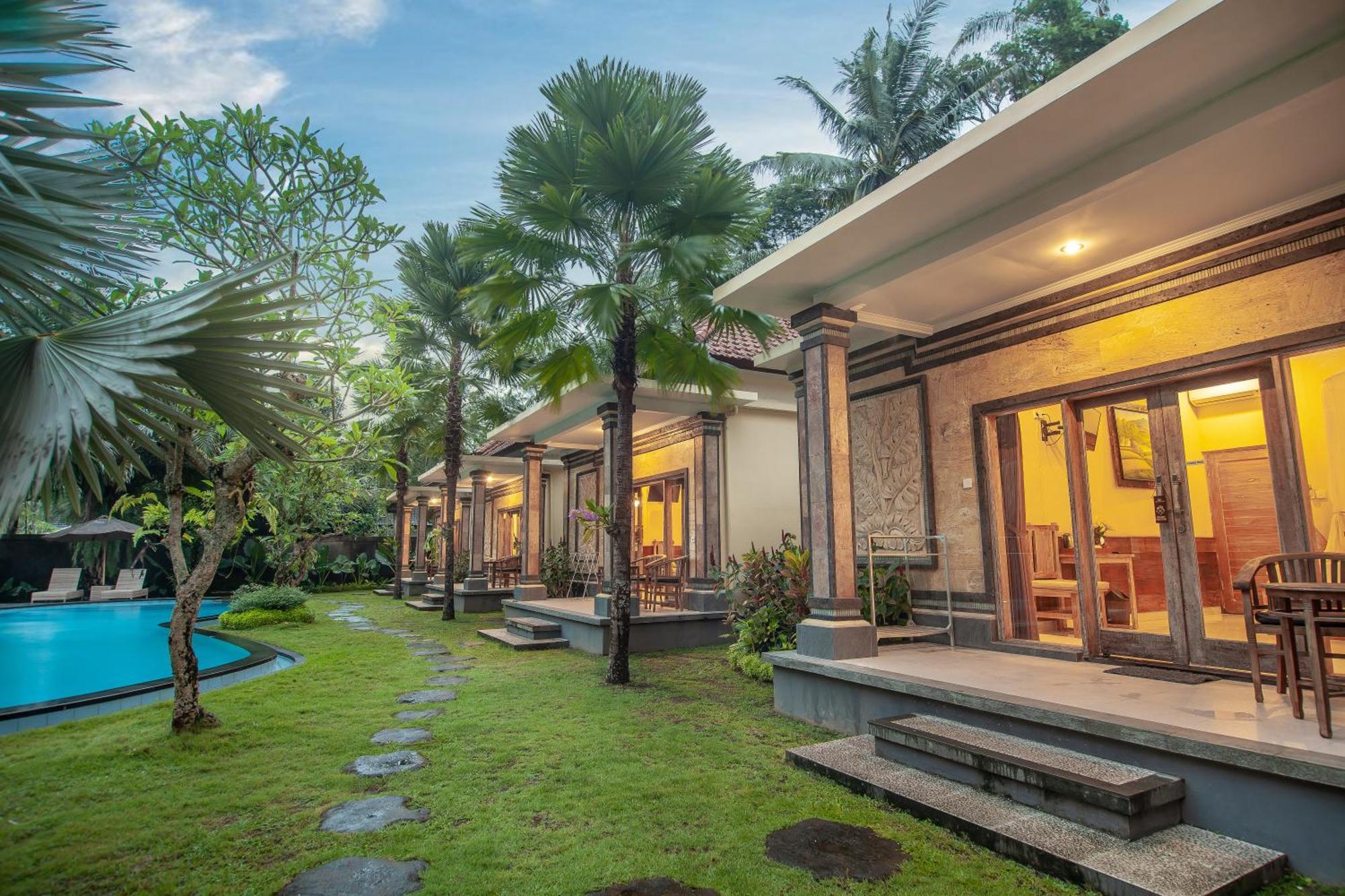Abhirama Villas And Spa أوبود المظهر الخارجي الصورة